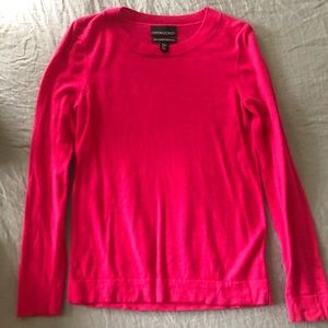 Cynthia Rowley 100% Extrafine Merino Wool Pink